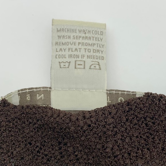 Norton McNaughton Pullover Sweater Boat Neck Stretch Terry Brown Women's Medium - Picture 6 of 7